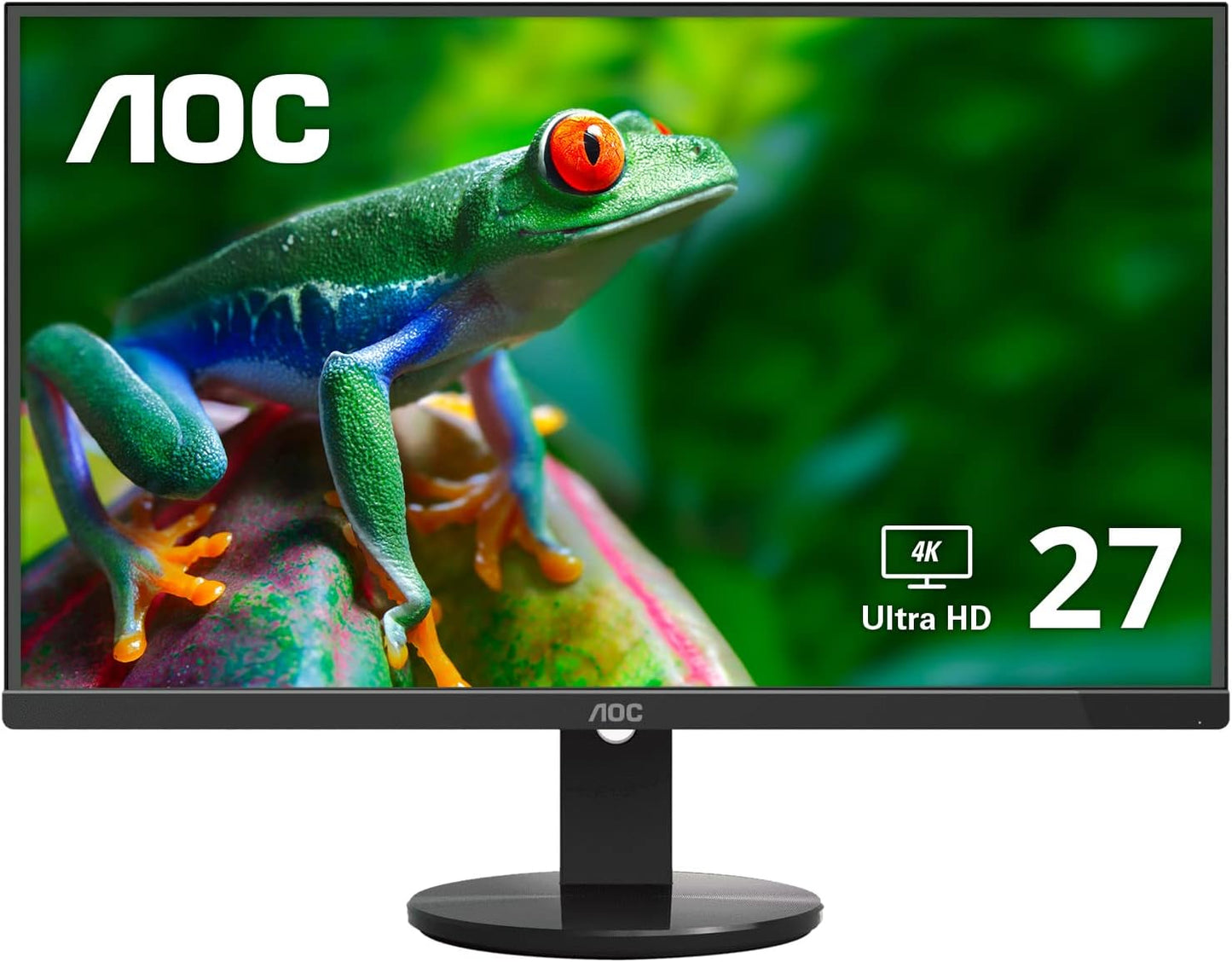 AOC U2790VQ 27" 4K UHD Monitor - Frameless, IPS, 5ms