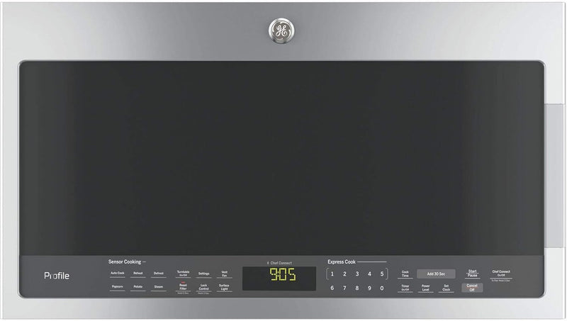 GE PVM9005SJSS 2.1 Cu. Ft. Over-the-Range Microwave — main product image