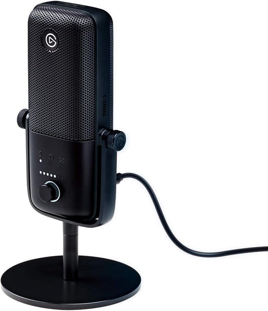 Elgato Wave:3 Premium USB Condenser Microphone Streaming
