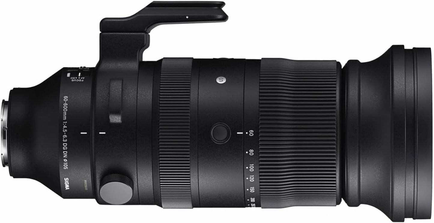 Sigma 60-600mm Sony E Mount Lens 10X Zoom Bundle