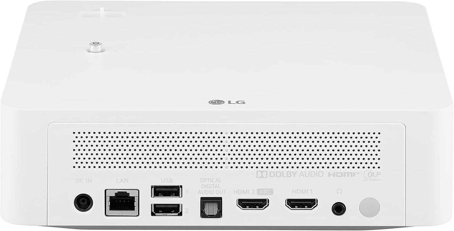 LG PF610P CineBeam Portable Smart Home Theater Projector, Full HD, 1000 Lumen