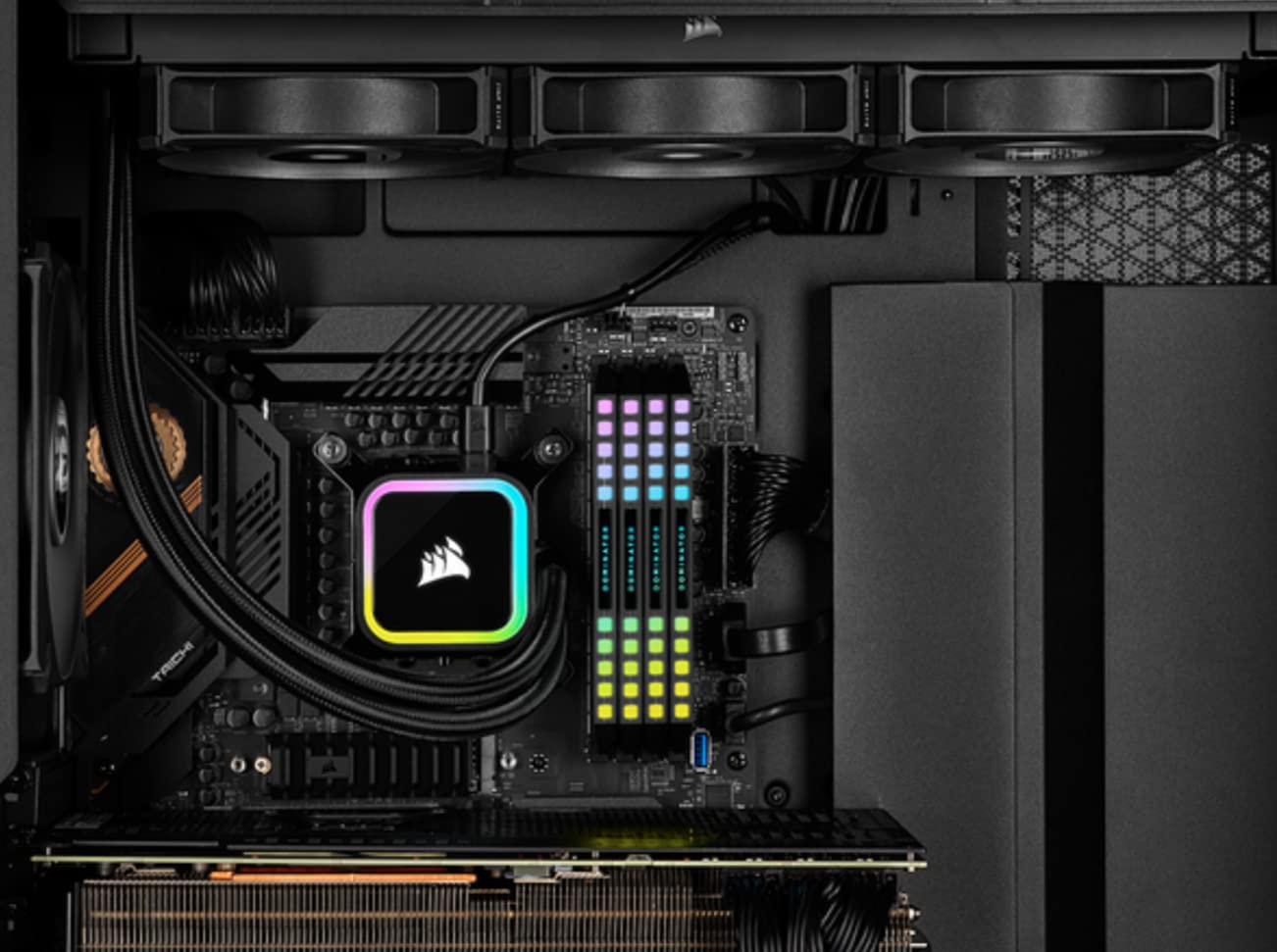 Corsair CW-9060058-WW iCUE H100i RGB Elite Liquid CPU Cooler
