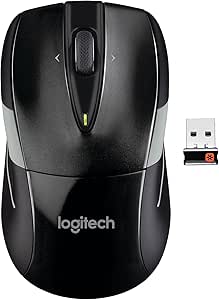 Logitech M525 Wireless Mouse Long Battery Life Black/Gray — main product image