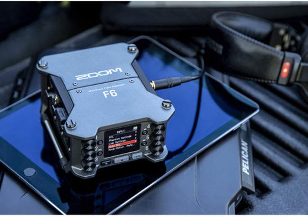 Zoom F6 Multitrack Field Recorder - 6-Input/14-Track