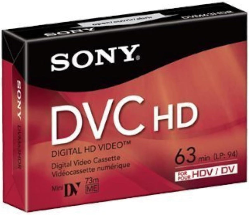 Sony SODVM63Hd Mini DV Tape High Definition 63min — main product image