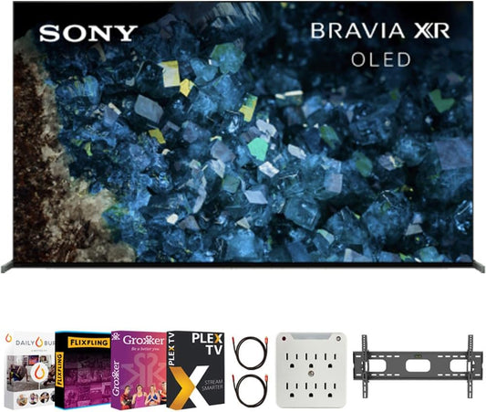 Sony XR83A80L 83-Inch BRAVIA XR OLED 4K Smart TV Bundle