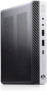HP 800 G3 Mini Desktop: i5, 32GB RAM, 1TB NVMe SSD (Renewed)