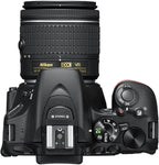 Nikon NIK1576GRMP2 D5600 DSLR Camera 18-55mm Lens Bundle
