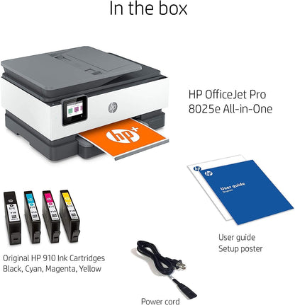 HP 8025e OfficeJet Pro Wireless Color All-in-One Printer