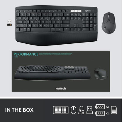 Logitech 920-008219 MK850 Wireless Keyboard and Mouse Combo