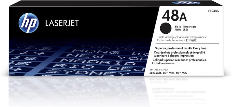 HP CF248A 48A Black Toner Cartridge — main product image