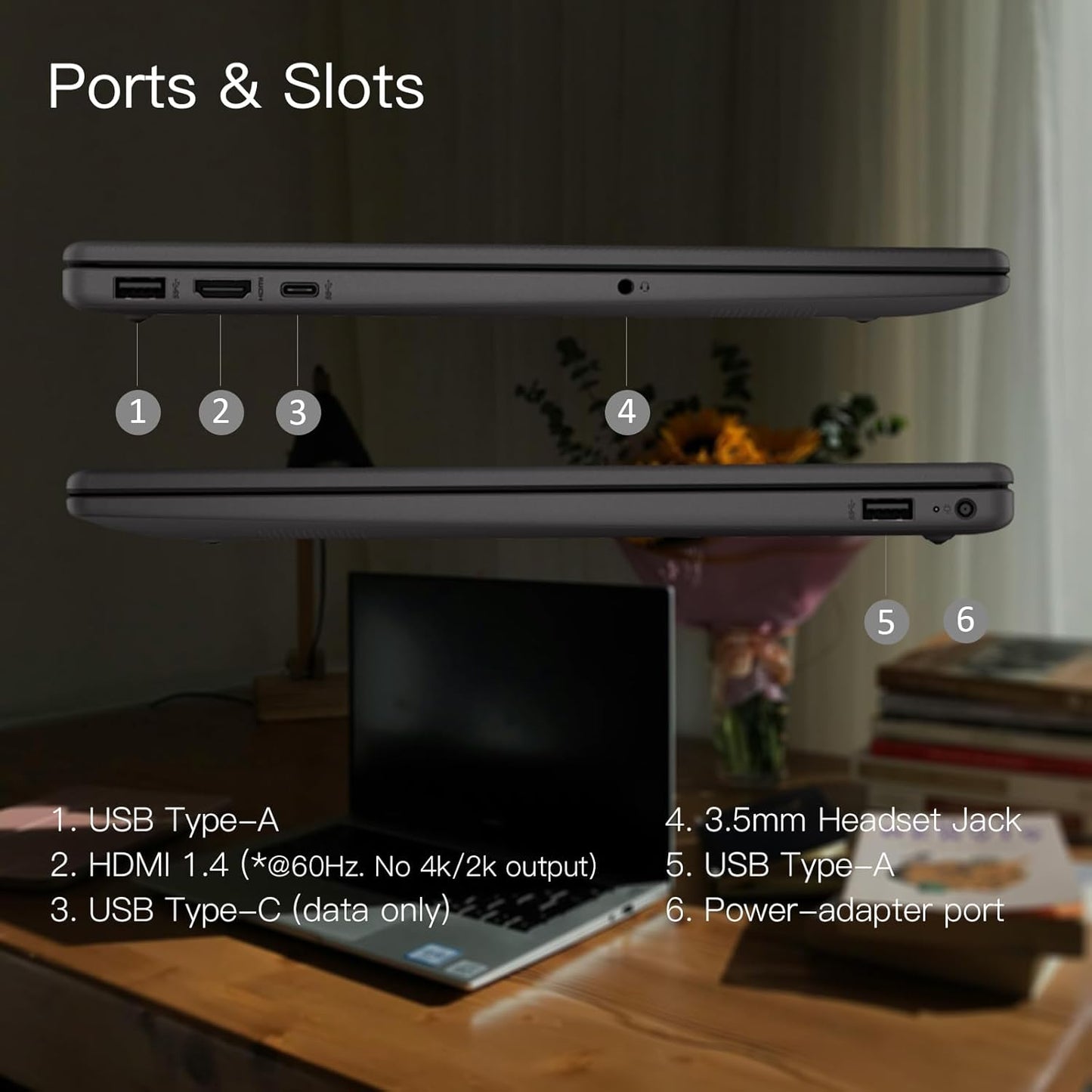 HP 255 G10 Business Laptop Ryzen 3 32GB 1TB SSD