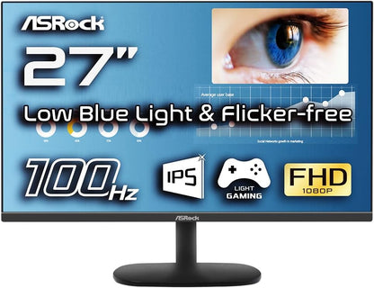 ASRock CL27FF 27" 100Hz IPS Gaming Monitor
