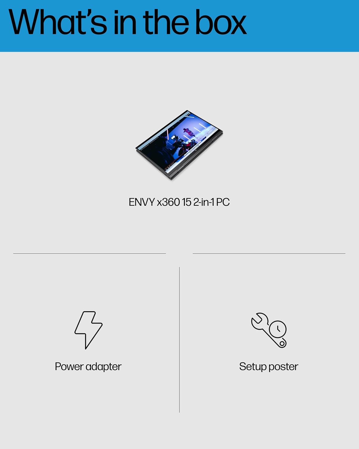 HP 15-eu1026nr ENVY x360 15" Ryzen 7 Convertible Laptop