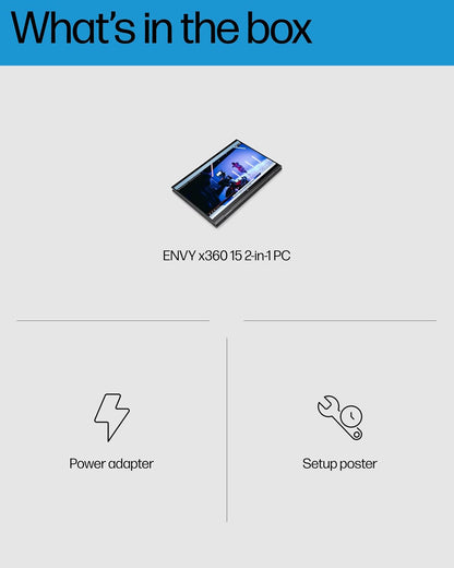 HP 15-eu1026nr ENVY x360 15" Ryzen 7 Convertible Laptop