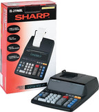 Sharp EL2196BL Two-Color Printing Calculator 3.7 Lines/Sec