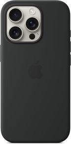 Apple MYYJ3ZM/A - iPhone 16 Pro - Silicone Case with MagSafe - Black