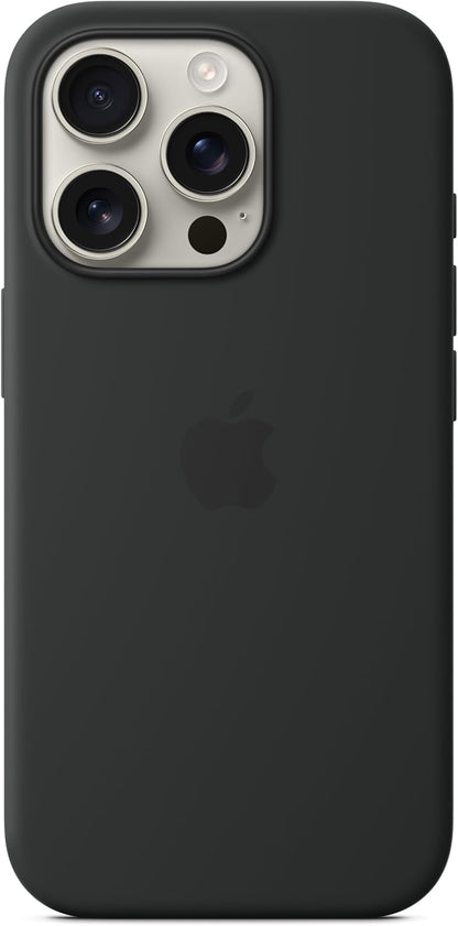 Apple MYYJ3ZM/A - iPhone 16 Pro - Silicone Case with MagSafe - Black