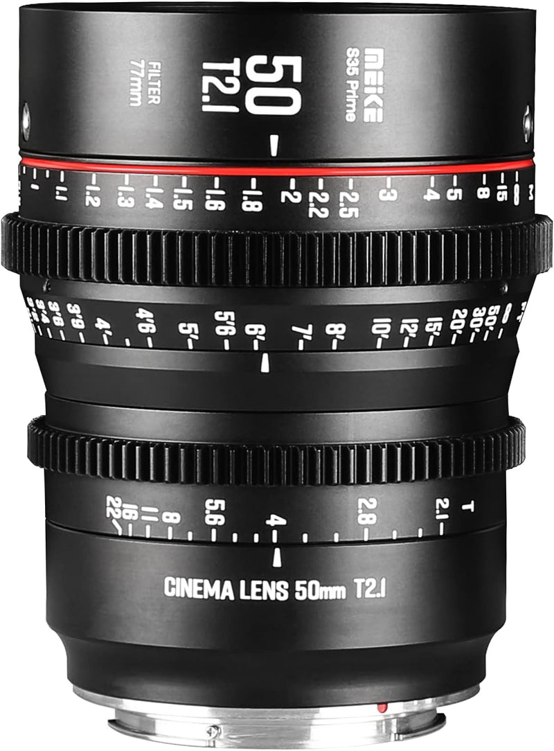Meike Meike 50mm T2.1 S35 Prime Cinema Lens EF Mount — main product image