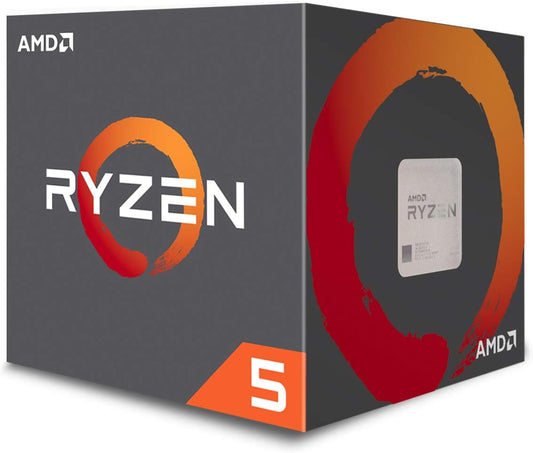 AMD YD1600BBAFBOX Ryzen 5 1600 CPU with Wraith Cooler