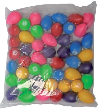 Latin Percussion LPR001BD48-I Rhythmix Plastic Egg Shakers 48 Pack