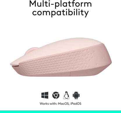 Logitech 910-006862 M170 Rose Wireless Mouse