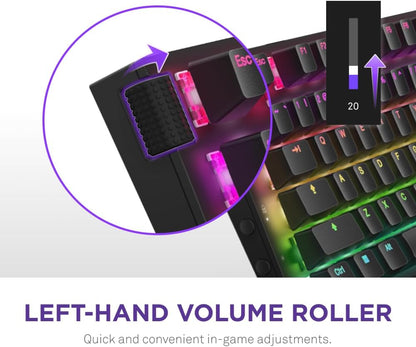 NZXT KB-001NB-US Function 2 TKL Red Switch Gaming Keyboard