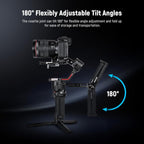 Neewer 10104118 Gimbal Sling: DJI Ronin Handle Grip with NATO Rail