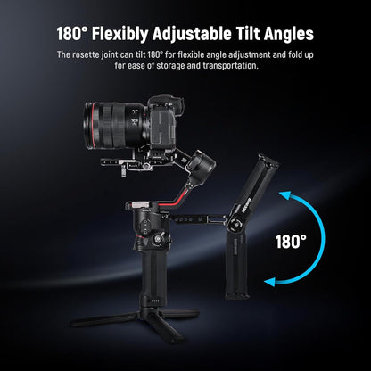 Neewer 10104118 Gimbal Sling: DJI Ronin Handle Grip with NATO Rail