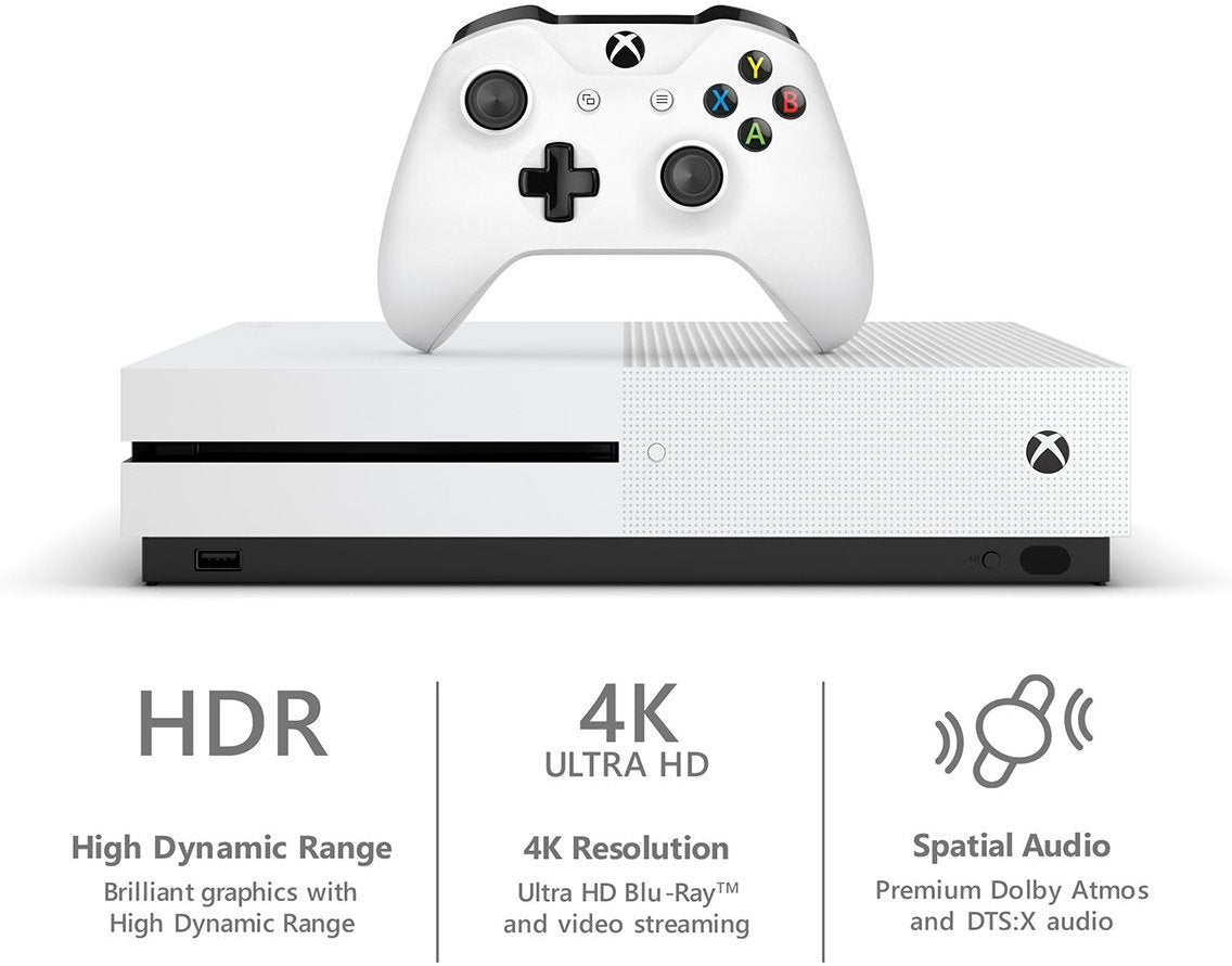 Microsoft ZQ9-00288 Xbox One S 500GB Minecraft Bundle