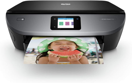 HP K7G93A Envy Photo 7155 Wireless Printer (Renewed)