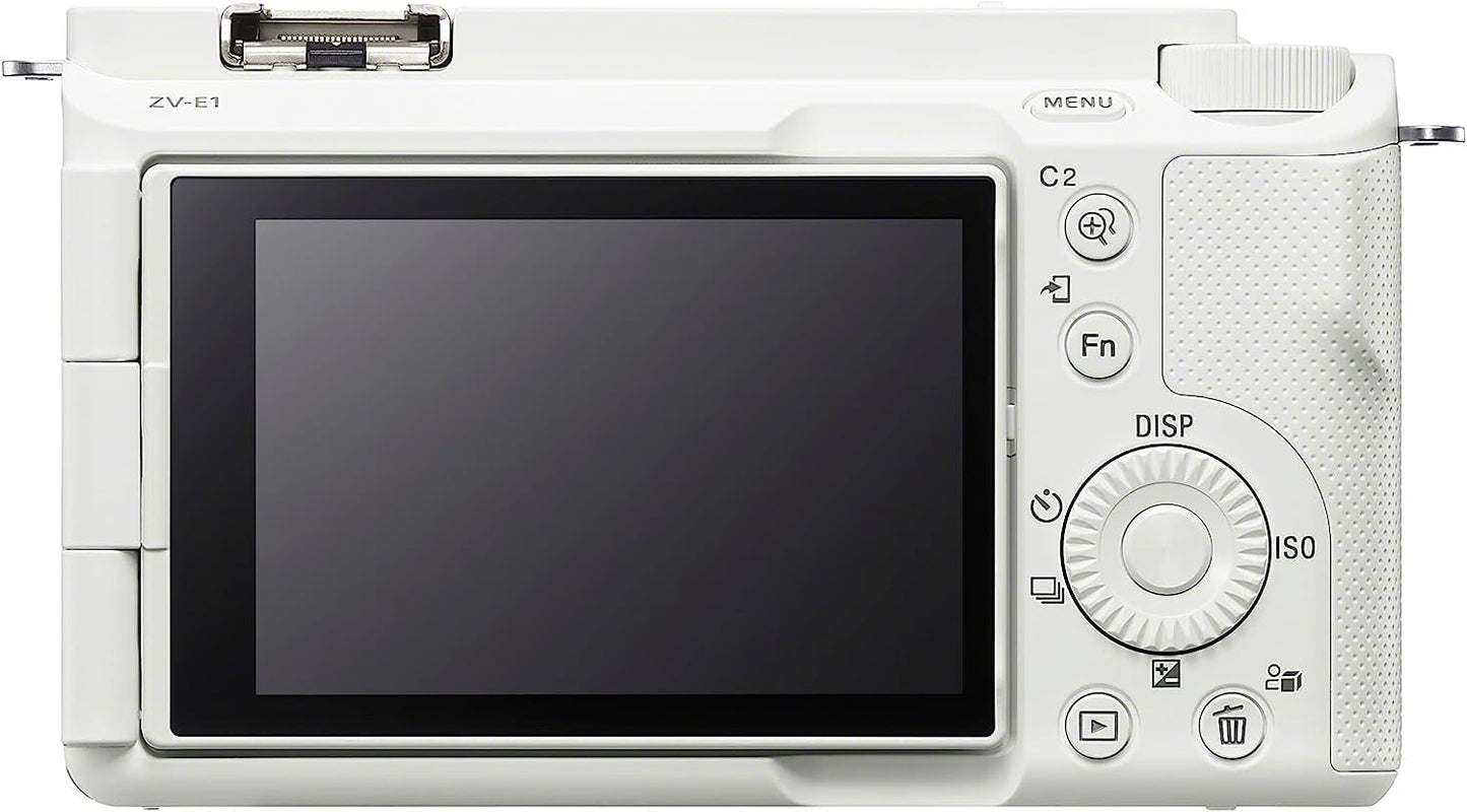 Sony Alpha ZV-E1 Full-Frame Mirrorless Vlog Camera White
