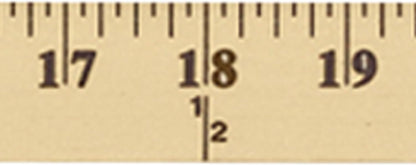 Westcott 636921-001 Wooden Yardstick with Brass Ends