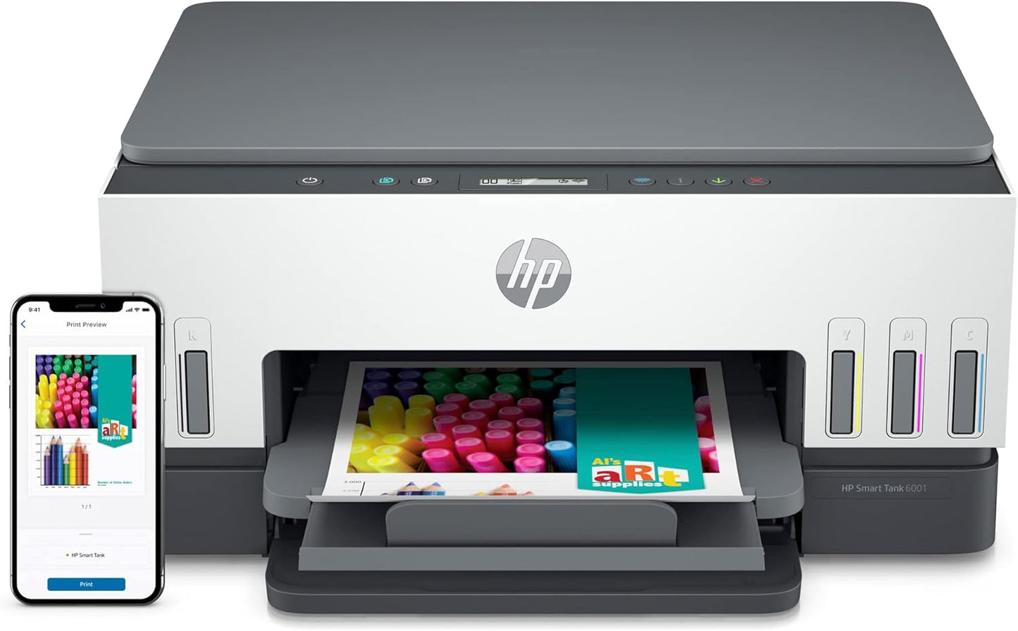 HP Smart Tank 6001 Wireless All-in-One Printer