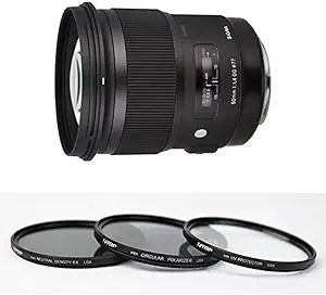 Sigma 50mm F1.4 DG HSM Art Lens Filter Kit