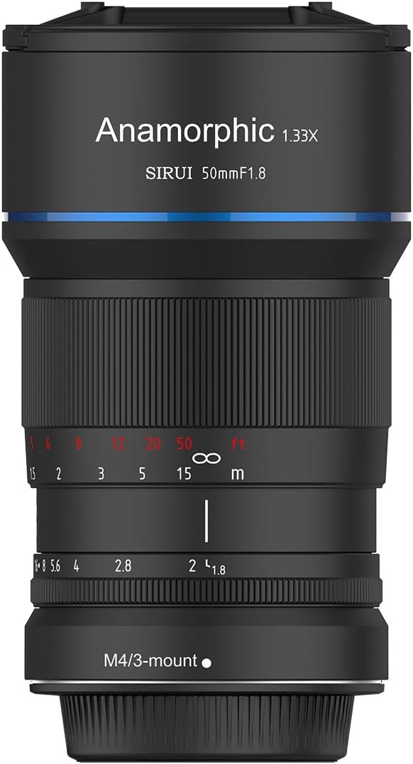 Sirui MEK7M 50mm F1.8 Anamorphic Lens Micro Four Thirds