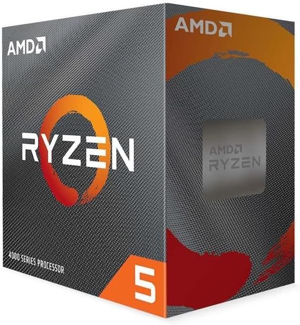 AMD Ryzen 5 4500 6-Core Unlocked CPU with Cooler