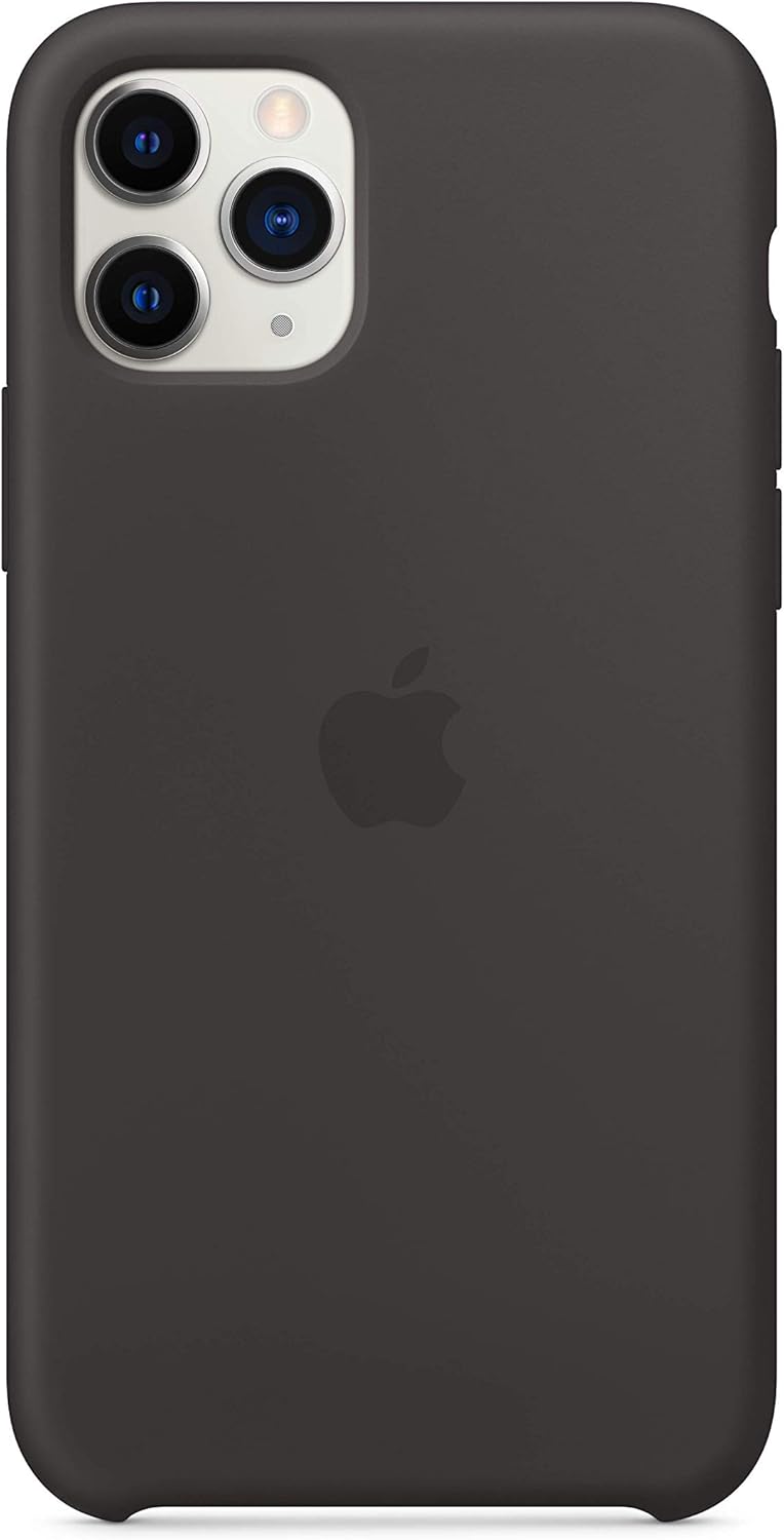 Apple iPhone 11 Pro Black Silicone Protective Case — main product image