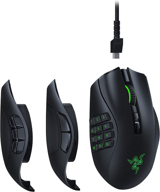Razer RZ01-03420100 Naga Pro Wireless Modular Gaming Mouse