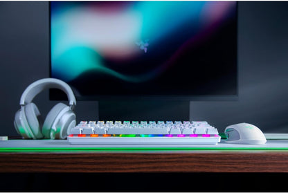 Razer RZ03-03390300-R3M1 Huntsman Mini 60% White Keyboard