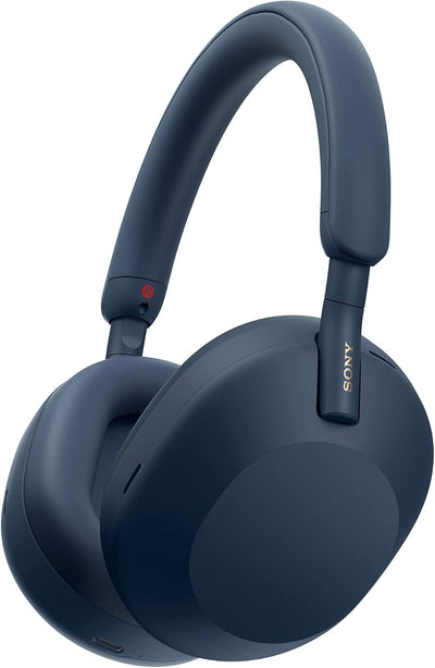 Sony WH1000XM5/L Wireless Noise Canceling Headphones - Blue (Renewed)