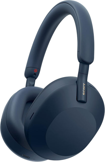 Sony WH1000XM5/L Wireless Noise Canceling Headphones - Blue (Renewed)