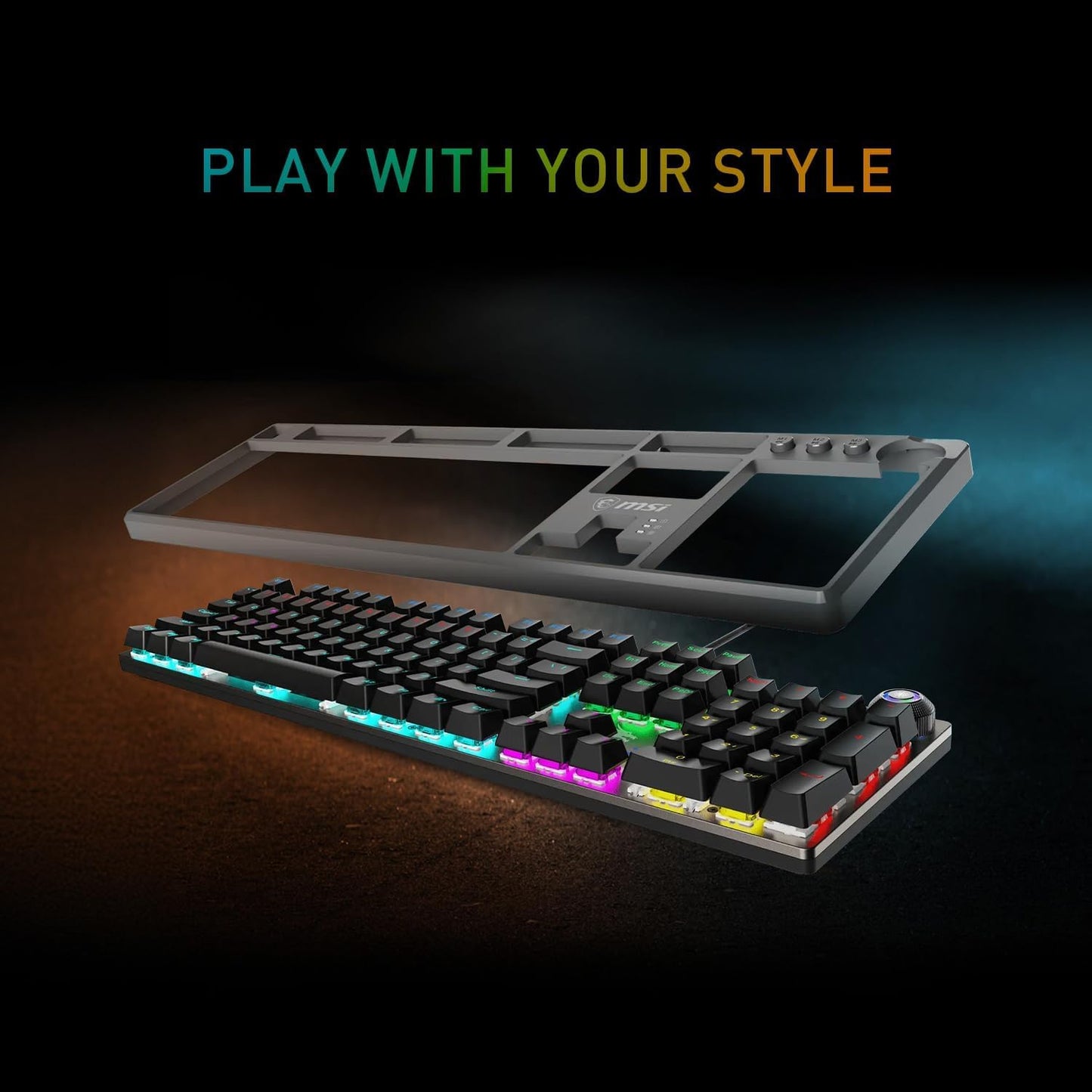 MSI FORGEGK310C Gaming Keyboard & Mouse Combo