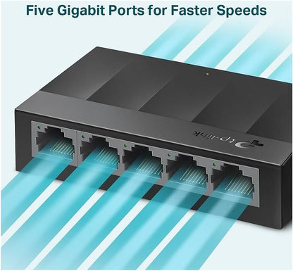 TP-Link LS1005G 5 Port Gigabit Ethernet Switch
