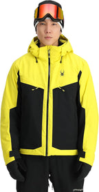 Spyder 38SA075334 Men's Copper Jacket Waterproof Insulated