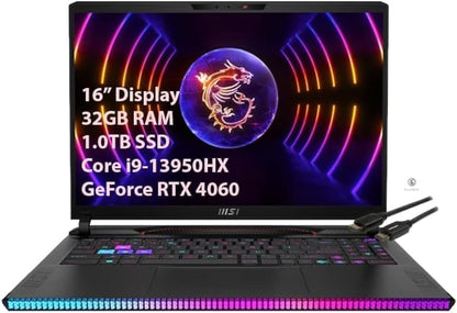MSI Raider GE68HX i9 RTX 4060 16" Gaming Laptop