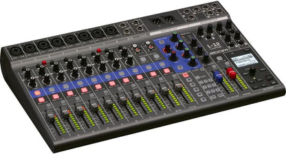 Zoom LiveTrak L-12 Digital Mixer Recorder - Multitrack Streaming