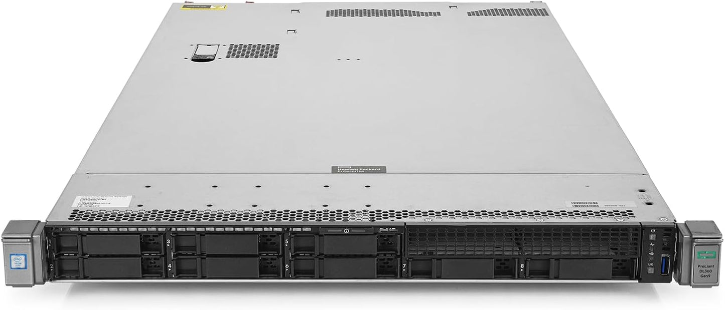 HP ProLiant DL360 G9 Server 2x E5-2660v3 192GB 8x1TB Renewed