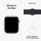Apple MRMW3LL/A: Watch Series 9, 45mm GPS + Cellular, Graphite