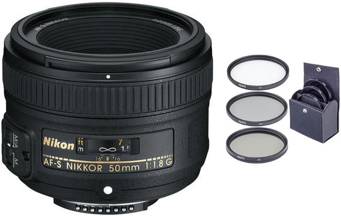 Nikon 50mm f/1.8G AF-S NIKKOR Lens Kit